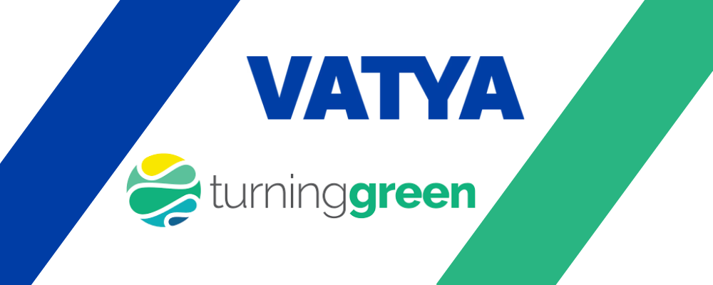 Vatya and Turning Green Partners for October Challenge